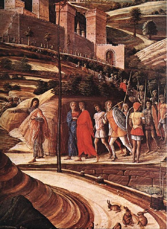 MANTEGNA, Andrea Agony in the Garden (detail) sg